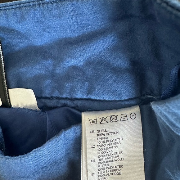 Divided Royal Blue Skirt Size 6 - Picture 3 of 6